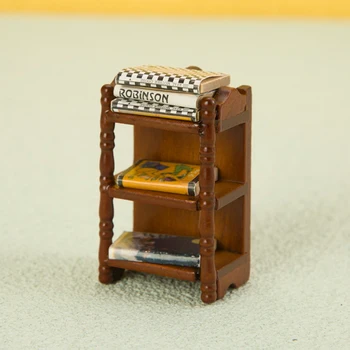 1:12 Casă De Păpuși În Miniatură Noptiera Sta Raft De Depozitare Noptieră Mobilier Dormitor Model De Casă De Păpuși Scena Decor Jucărie Accesorii