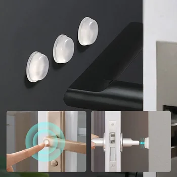 1 Foaie De Silicon Ușa Se Oprește Tampon Cauciuc Transparent Dulap De Bucătărie Capturile Auto-Adeziv Amortizor Tampon De Feronerie Pentru Mobilier