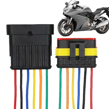 10 AWG Impermeabil Auto Conectori de Sârmă de Sârmă cabluri 1/3/4/5/6 Pin Mașină de Conectare Rapidă pentru Motociclete Accesorii Auto