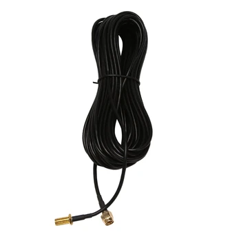 10X RP - SMA de sex Masculin La Feminin Wifi Conector de Antenă Cablu de Extensie Negru 10 M