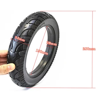 12 Inch Solid Tyre1/2x2 1/4(57-203) Pentru E-Bike Scuter 12.5x2.50 de Anvelope Îngroșa Lărgi Greu rezistent la Uzura Anvelope Rutiere Tuburi Interioare