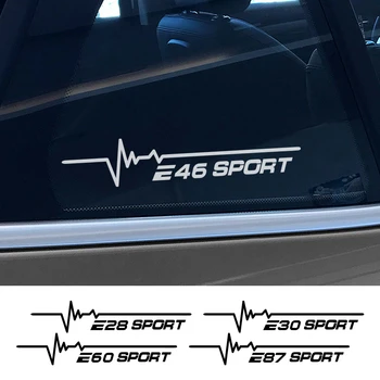 2 BUC Geamul Mașinii Autocolant Accesorii Exterioare Stil Decal Pentru BMW E46 E90 E60 E39 E36 E92 E87 E70 E91 E53 E30 E34 E28 E61 E62 E93