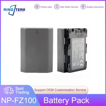 2 BUC/o Mulțime NP-FZ100 NP FZ100 NPFZ100 Bateriei pentru Sony Alpha A7III A7R III A9 Alpha 9 A9iii ILCE-9M3 α9 IIA7R3 A6600 Camere