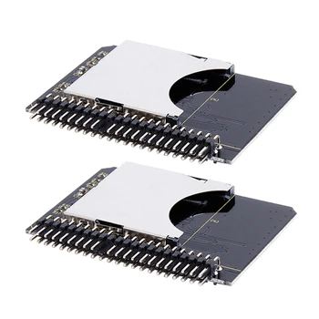 2 Bucăți De IDE Adaptor SD SD La 2.5 IDE 44Pin Hard Disk Adaptor de Card de sex Masculin SDHC/SDXC/MMC Potrivit Pentru Notebook