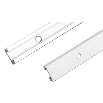 4X Aluminiu Bar Slider T-Piese T-Slot Dispozitiv de Prindere Pentru Masa Văzut Gauge Rod (500Mm)