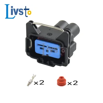 5/20/50/100 Seturi 2 Pin Rezervor de Apă Electronic Ventilator Plug 93BG-14489-KBA Auto Conector rezistent la apa Pentru Ford Mondeo