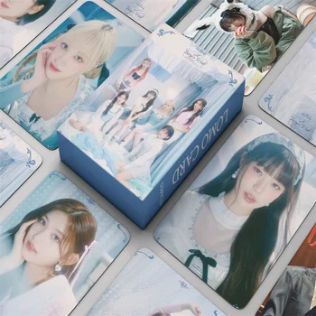 55pc KPOP IVE Album O Zână Vrea să LOMOcard 2024 Salutări Sezon Grup de Fete Wonyoung Rei LIZ Leeseo Yujin carte Poștală Carte de Fotografie