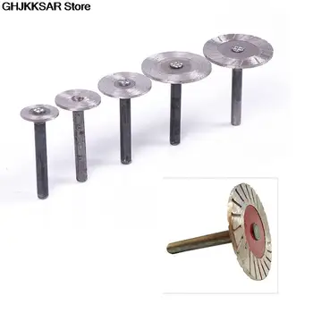 6mm Coadă pânze de Ferăstrău Circular pentru Lemn Metal Piatră Lamă de Tăiere Discuri Cu Mandrină Rotativ Diamond Turbo Disc Marmura Granit