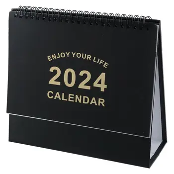 Birou Decor Mini Desktop Hârtie Calendar Lunar, Calendar Planner Eveniment Memento Calendar De Masă Cadou De Anul Nou