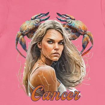 Cancer Tricou de Ziua de nastere pentru Zodia Femei Femeie de culoare Astrologie