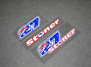 Casey Stoner 27 motorsport autocolante cursa de motocross autocolante Stoner Nr. 1 cangur decal motocicleta de vinil autocolante Reflectorizante