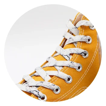 Coolstring 8MM Alb Negru Ghețar Congelate Textura Pietrei de Moda Șireturile Unisex pentru Zapatillas Mujer Plat Pantof Perfect Cordones
