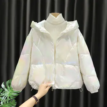 Copii în jos jacheta Fete colorate spălare gratuită scurt, gros alb rață jos jacheta fete haina de iarna