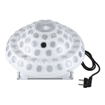 Dj Etapa de Lumină a Condus Univers de Cristal Magic Ball Rotativ OZN Lumina UE Plug