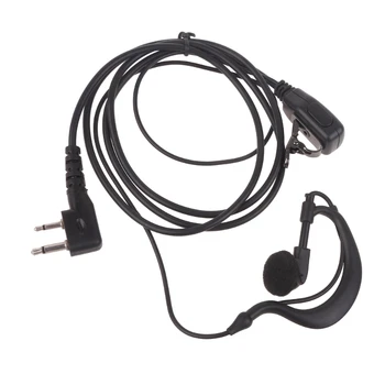 Dropship Versatil Cască Cască cu Microfoane pentru Două Radiouri cu Potrivire Sigură și de Lungă Durată Durabilitate pentru ICV8 V80 V80E V82 V85