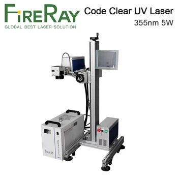 FireRay 355nm Cod Clar UV cu Mașină cu Laser 5W Apă de Răcire