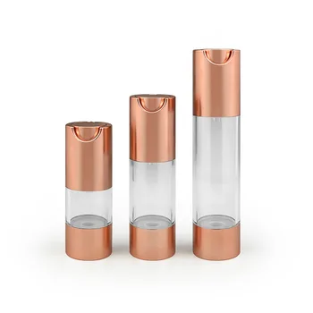 Fond de ten lichid de Călătorie Sticla de 10ml 5ml 15ml Mini Cosmetice Fundația Eșantion Reambalare Instrumente Pompa Airless Sticla Portabil