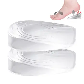 Gel De Silicon Înălțime Crește Branț Toc De Ridicare Insertii De Pantofi Picior De Îngrijire Protector Elastic Perna Suport Arc Introduce Unisex