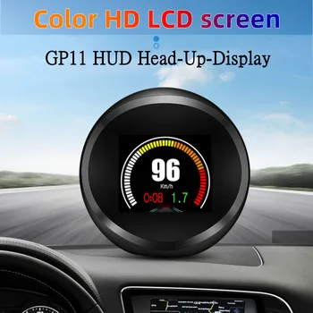 HD GPS HUD Masina GP11 Head-Up Display Vehicul Inteligent Panta Metru Digital, Vitezometru GPS Overspeed Funcția de Alarmă