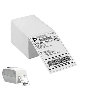 Imprimanta Termica De Hârtie Ori Perforate Poștale Hârtie De 500 De Etichete Pe Stiva De Etichete Termice Hârtie De Imprimantă De Transport De Marfă