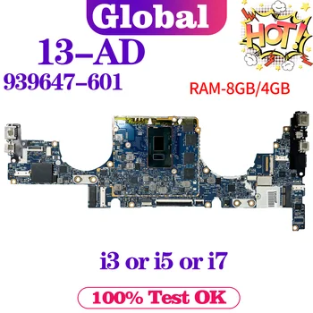 KEFU Placa de baza Pentru HP 13-AD TPN-I128 Placa de baza Laptop i3 i5 i7 8 Gen RAM-4GB/8GB 939647-601 6050A2923901