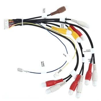 Linie de mașini Multi-funcțional de Ieșire Cablu RCA de Ieșire Sârmă Aux-in Adaptor 24 Pin
