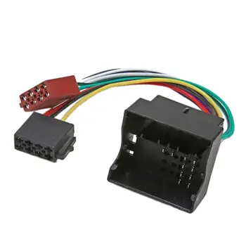 Lovoski ISO Auto Radio Stereo Cablaj Adaptor de Cablu pentru Cabluri
