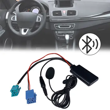Masina Modulul Bluetooth AUX Audio Cablu Adaptor MICROFON Handsfree MINI ISO 6pini Cablu AUX Pentru Renault Updatelist Radio 2005-2011