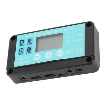 MPPT Controler de Încărcare Solară Multiple de Protecție Solară Solar QC3.0 Controler Cu Ecran LCD
