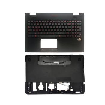 NE iluminata tastatura laptop pentru Asus G551 G551J G551JK G551JM G551JW G551JX G551VW G551V zonei de Sprijin pentru mâini cazul de Sus/Jos acoperi caz