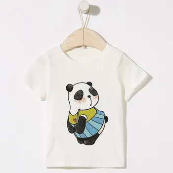 Nu am Țipat eu Sunt Doar Un Copil Misto Tricou Animal Pictura Boys T-shirt Simplu Gât Rotund Design Alb, Tricouri pentru Copii