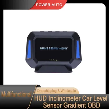 P21 HUD Inclinometer Mașină Nivel Gradient OBD GPS în Timp Real de Vehicul Off-road de Sistem Vitezometru Accesorii Auto rezistent la apa