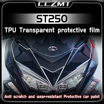 Pentru KYMCO Xciting ST250 2023 Mașina Invizibilă Îmbrăcăminte Folie Protectie Decal Autocolant Transparent Modificarea Accesorii