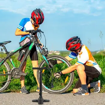 Pentru MTB Biciclete, Saltele de Aer, Pompă de Bicicletă Portabil Etaj Biciclete Anvelope Pneumatice Cu Pliabil Pedale de Recreere în aer liber Accesorii