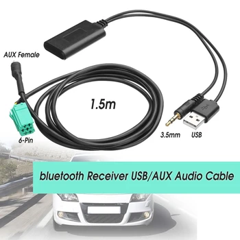 Pentru Renault 2005-2011 Radio Auto Stereo Wireless Bluetooth Receptor USB/AUX Modul Audio Cablu AUX Cablu Adaptor