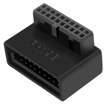 PH19B USB 3.0 Intern Antet USB3.0 19/20P Socket 90 de Grade Adaptor Convertor pentru Placa de baza Calculator