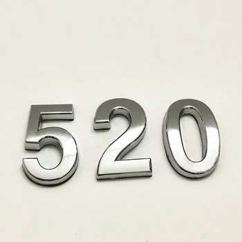 Plastic ABS 3D Numeral Placa Usa Casei Sertar Semn de Placare Poarta Cifre de la 0 la 9 Număr Tag Hotel Casa Autocolant Adresa Ușa Eticheta