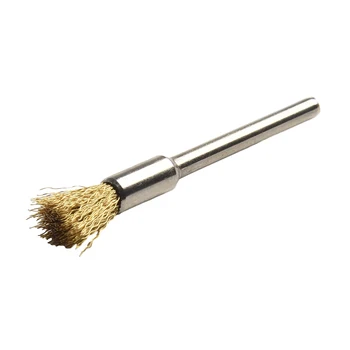 Putere roți de Sârmă Instrument de Curățare Burghiu Metal Lustruit Remover Rotativ Set 30 buc Alamă Creion Convenabil Durabil