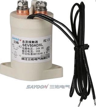 SAYOON 1000V-tensiune înaltă HV 50A stație de încărcare DC Contactor de curent continuu DC putere electric releu SEV50AD SEV50BD