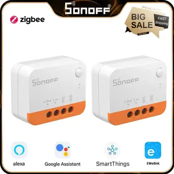 SONOFF ZBMINIL2 Zigbee DIY Smart Switch Module Esp32 Fără Fir Neutru Necesare Inteligente de Automatizare Acasă Kituri Alice Alexa de Start Google
