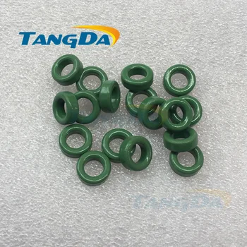 Tangda 10 6 4 izolat verde miez de ferită șirag de mărgele 10*6*4 mm inel magnetic magnetic bobina de inductanță anti-interferențe filtru A.