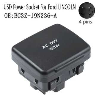 USD Priza BC3Z-19N236-UN Auxiliar de 110 Volți Priza de Putere Priza Pentru Ford Lincoln