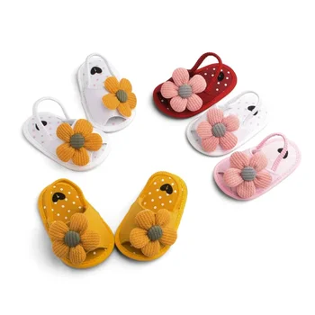 Vara Noi De Floarea-Soarelui Sandale Pentru Copii Fund Moale Baby Pantofi De Copil 0-1 Ani Fete Pentru Copii Pantofi Pentru Copii Fete Baietel Pantofi