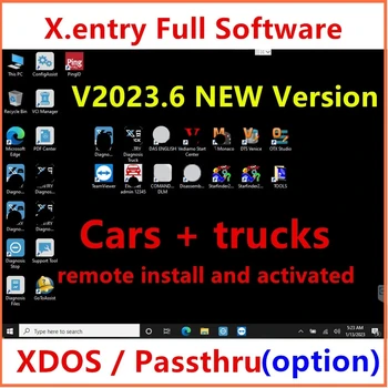 Xentry HDD software 2023.06 instala și a activa de la distanță pentru MB STAR sd C4/C5/C6 openport software-ul de Diagnosticare pentru C4/C5/C6 SSD